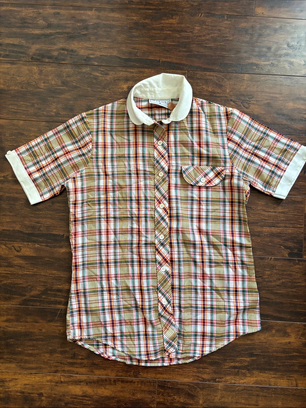 Vintage 60’s Plaid Shirt
